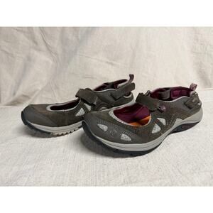 Merrell Air Cushion Mary Jane Trail Shoes Brown Women’s US 6 EU 37 Hook Loop